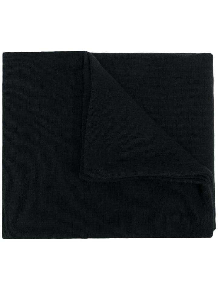 S.n.s. Herning Classic Knitted Scarf - Black