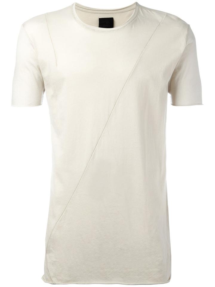 Thom Krom Slim-fit T-shirt, Men's, Size: Small, Grey, Cotton