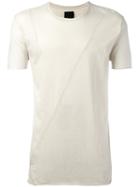 Thom Krom Slim-fit T-shirt, Men's, Size: Small, Grey, Cotton