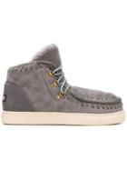 Mou Lace-up Sneaker Boots - Grey