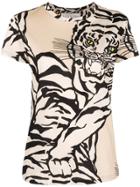 Valentino Tiger Motif T-shirt - Nude & Neutrals