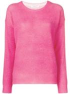 Majestic Filatures Dropped-shoulder Cashmere Sweater - Pink