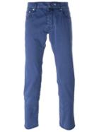 Jacob Cohen Slim-fit Jeans, Men's, Size: 33, Blue, Cotton/spandex/elastane