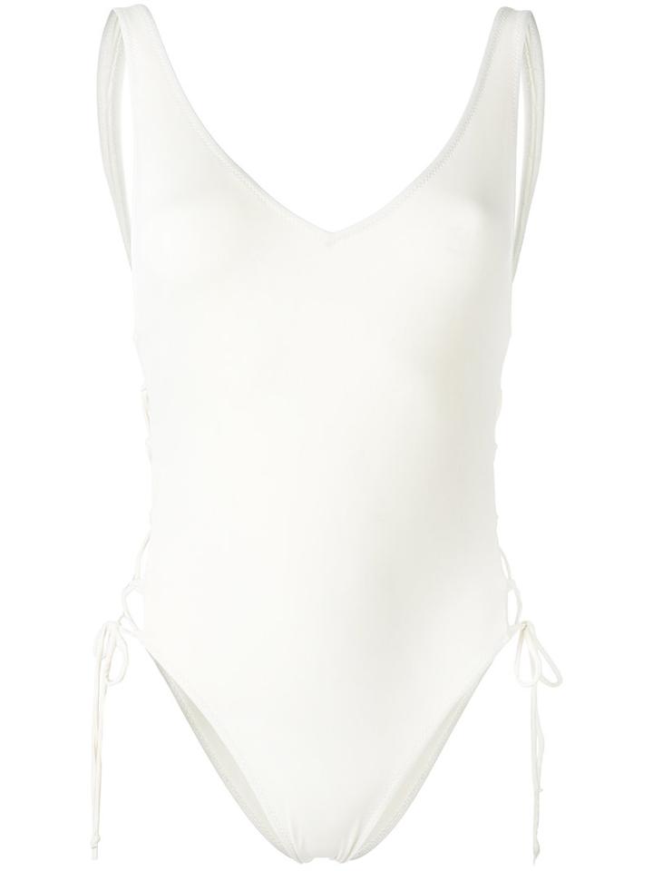 Sian Swimwear - Sian Swimsuit - Women - Polyamide/spandex/elastane - S, Nude/neutrals, Polyamide/spandex/elastane
