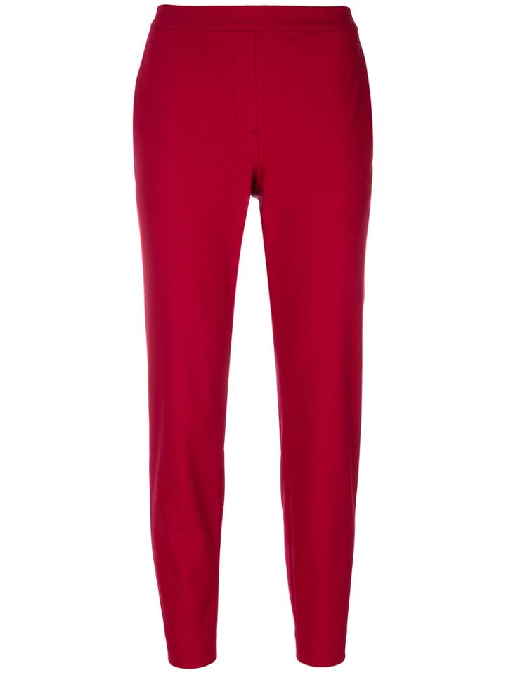 Theory Thaniel Trousers - Red