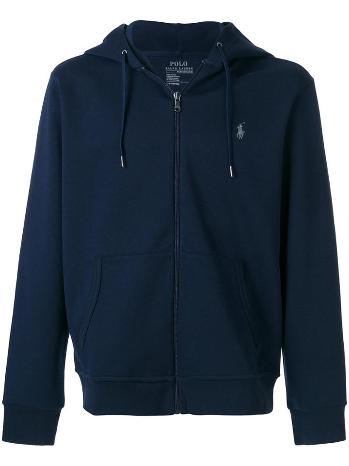 Polo Ralph Lauren Zipped Hooded Sweater - Blue