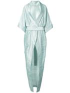 Natasha Zinko Belted Kimono - Green