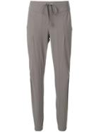 Cambio Drawstring Cropped Trousers - Grey
