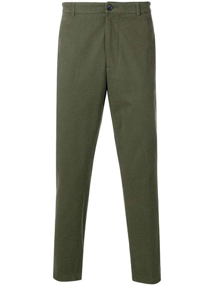 Department 5 Loose-fit Tailored Trousers - Green