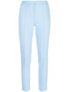 Adam Lippes Cropped Skinny Trousers - Blue