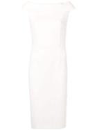 P.a.r.o.s.h. Off-the-shoulder Formal Dress - White