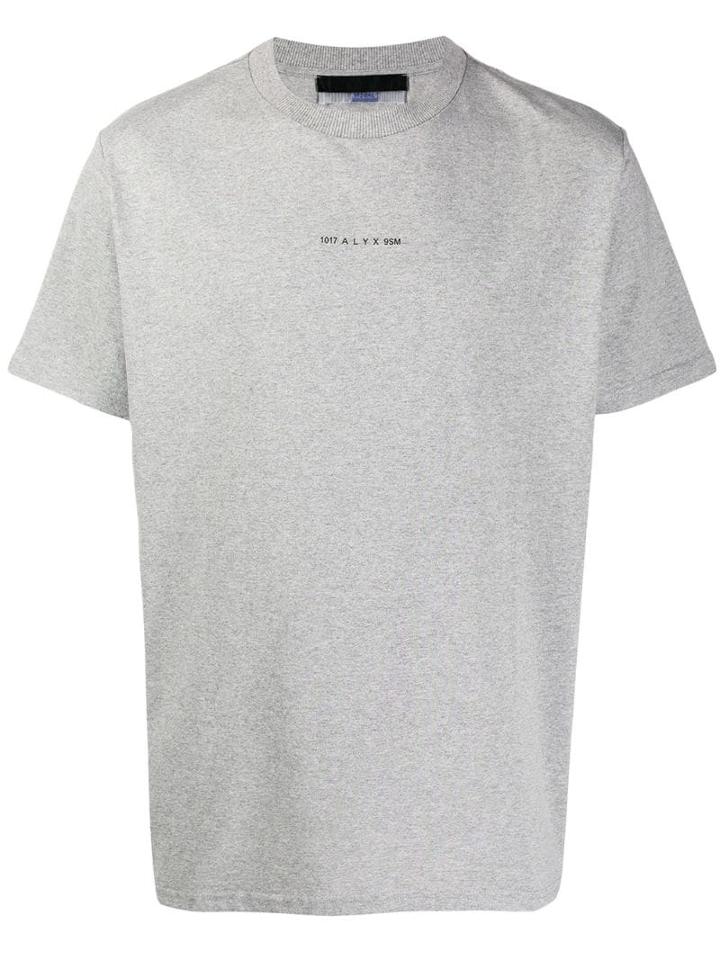 1017 Alyx 9sm Logo Print T-shirt - Grey