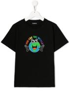 Balenciaga Kids You Are The World T-shirt - Black