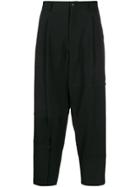 Comme Des Garçons Homme Plus Tailored Crop Trousers - Black