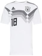 Adidas Dfb Print Football T Shirt - White