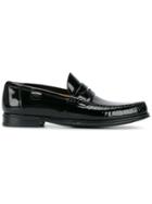 Dolce & Gabbana Round Toe Loafers - Black