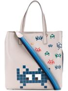 Anya Hindmarch 'space Invaders' Shoulder Bag, Women's, Nude/neutrals