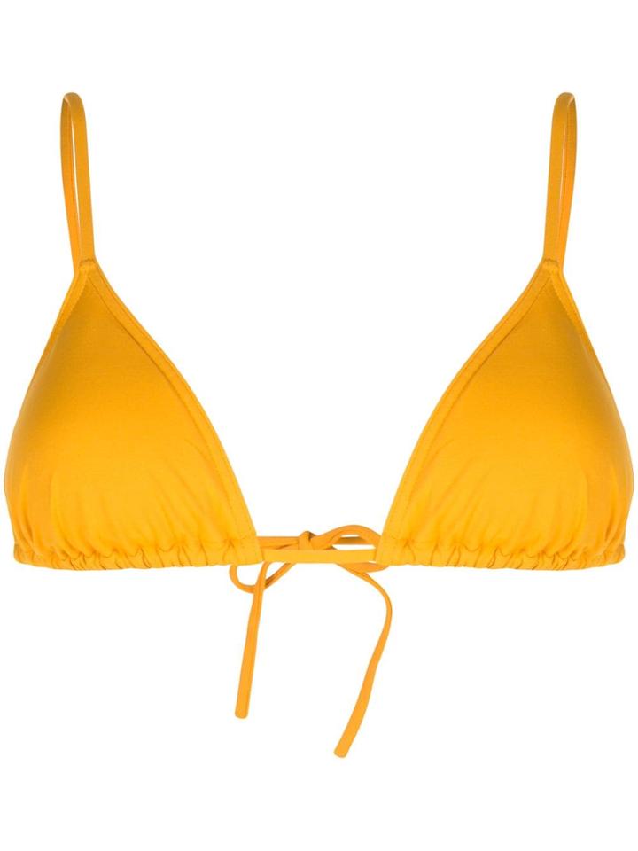 Eres Duni Triangle Bikini Top - Yellow