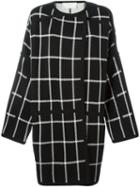 Chloe Reversible Checked Coat