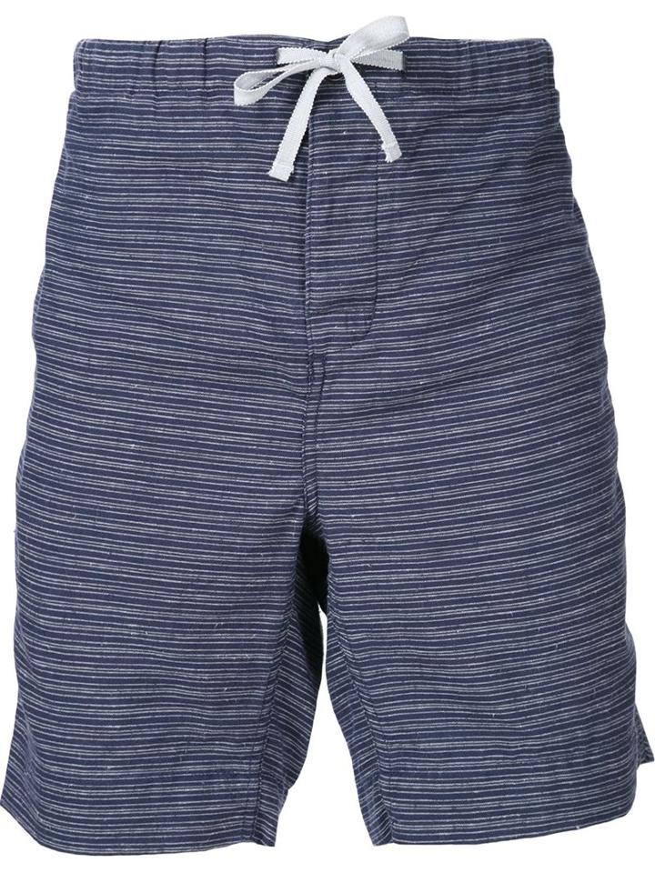 Outerknown Striped Drawstring Shorts