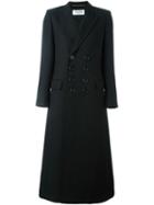Saint Laurent Double Breasted Long Coat