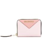 Karl Lagerfeld Klassik Zip Around Wallet - Pink & Purple