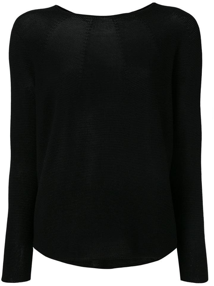 Christian Wijnants Kimo Boat-neck Jumper - Black