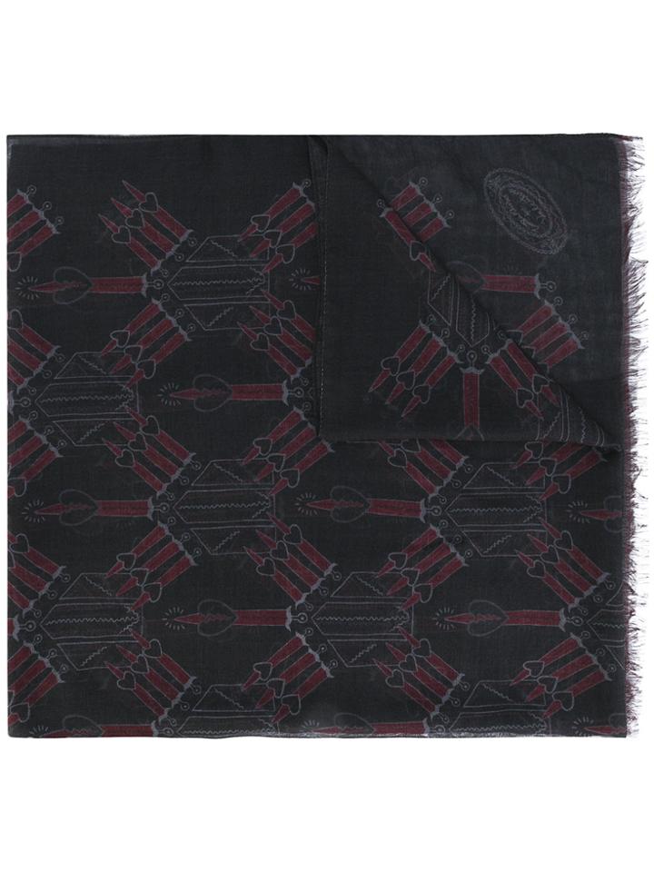 Valentino Love Blade Scarf - Green