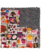 Faliero Sarti Floral Print Scarf, Women's, Silk/modal/virgin Wool