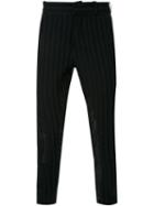 Ann Demeulemeester 'shaft' Striped Trousers