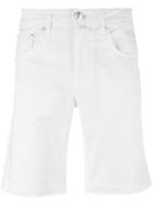 Jacob Cohen Classic Chino Shorts, Men's, Size: 35, White, Cotton/spandex/elastane
