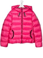 Moncler Kids Padded Zipped Jacket - Pink