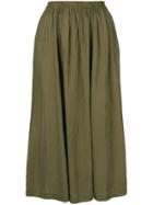 Forte Forte Elasticated Waist Skirt - Green