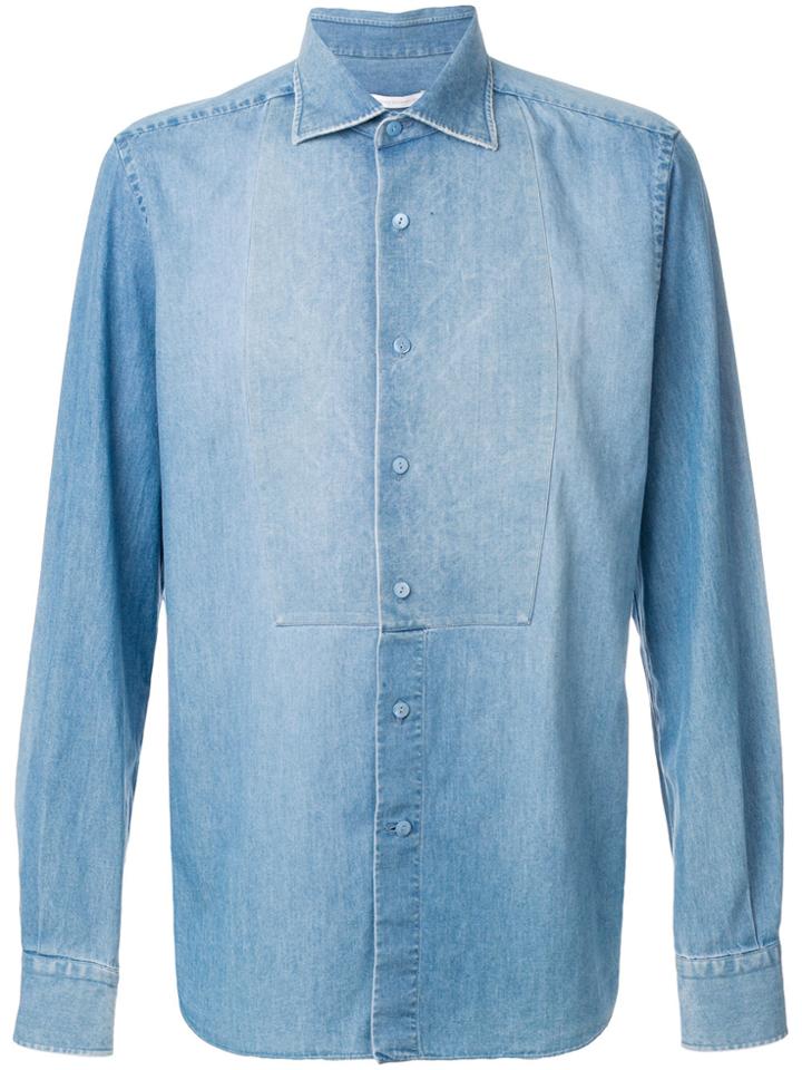 Ermanno Scervino Button Shirt - Blue