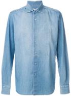Ermanno Scervino Button Shirt - Blue