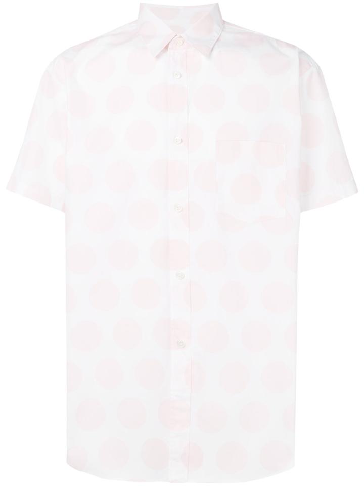Comme Des Garçons Shirt Polka Dot Shirt - White