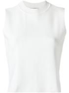Egrey Sleeveless Blouse, Women's, Size: Medium, White, Viscose/polyamide/spandex/elastane