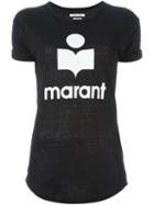 Isabel Marant Étoile 'koldi' T-shirt, Women's, Size: Xs, Black, Linen/flax