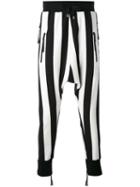 Unconditional - Striped Trousers - Men - Cotton/spandex/elastane - M, Black, Cotton/spandex/elastane