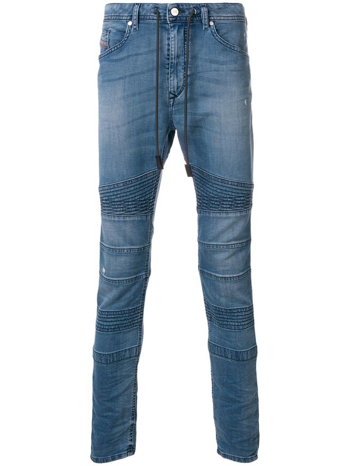 Diesel Bakari Joggjeans 0688y Jeans - Blue