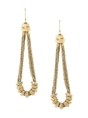 Aurelie Bidermann Alhambra Earrings - Metallic