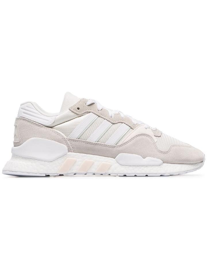 Adidas White Never Made Zx930 Eqt Sneakers