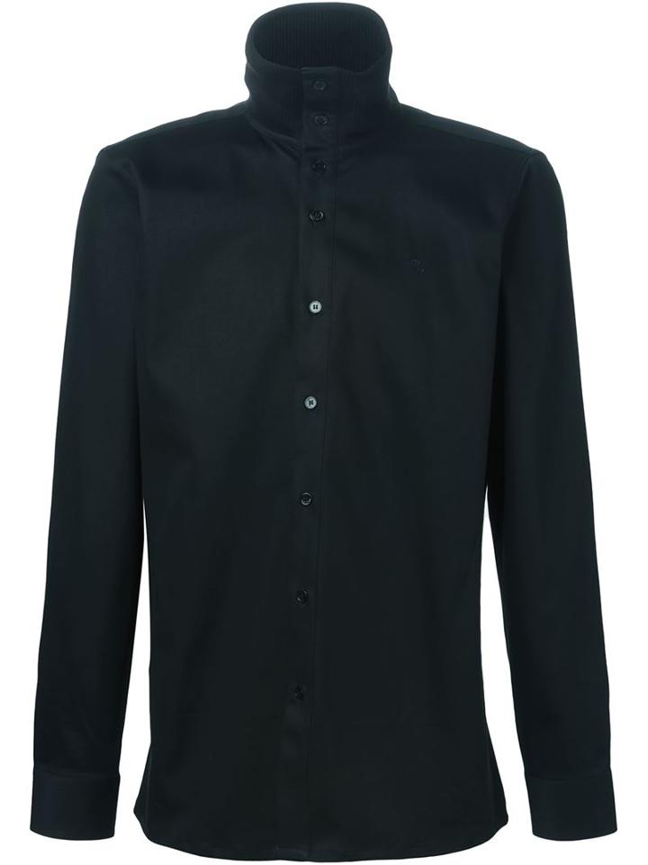Raf Simons Ribbed Roll Neck Shirt