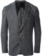 Boss Hugo Boss Woven Single Breasted Blazer, Men's, Size: 46, Grey, Cotton/cupro/virgin Wool/polyacrylic