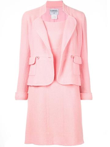 Chanel Pre-owned 1997's Setup One Piece Jacket - Pink