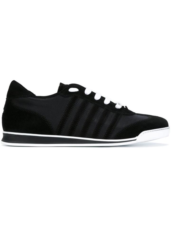 Dsquared2 'new Runner' Sneakers, Men's, Size: 41, Black, Leather/polyester/rubber