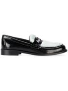 Joshua Sanders Last Dance Sheep Skin Loafers - Black