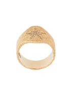 Carolina Bucci Sparkly 'superstellar' Sheild Ring, Women's, Size: 3, Metallic