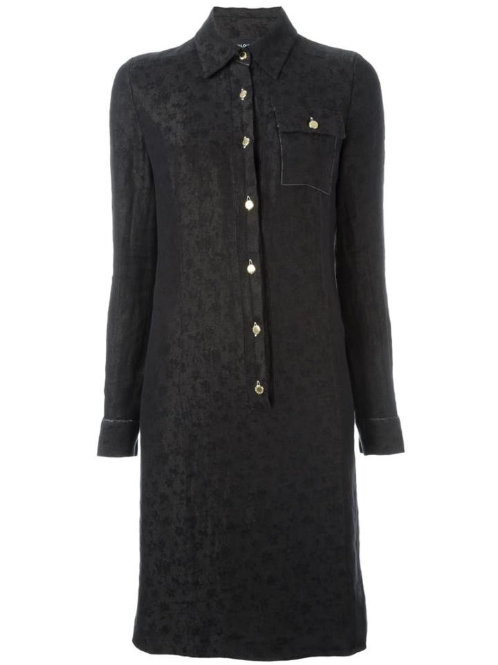 Jean Louis Scherrer Vintage Floral Shirt Dress
