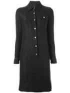 Jean Louis Scherrer Vintage Floral Shirt Dress